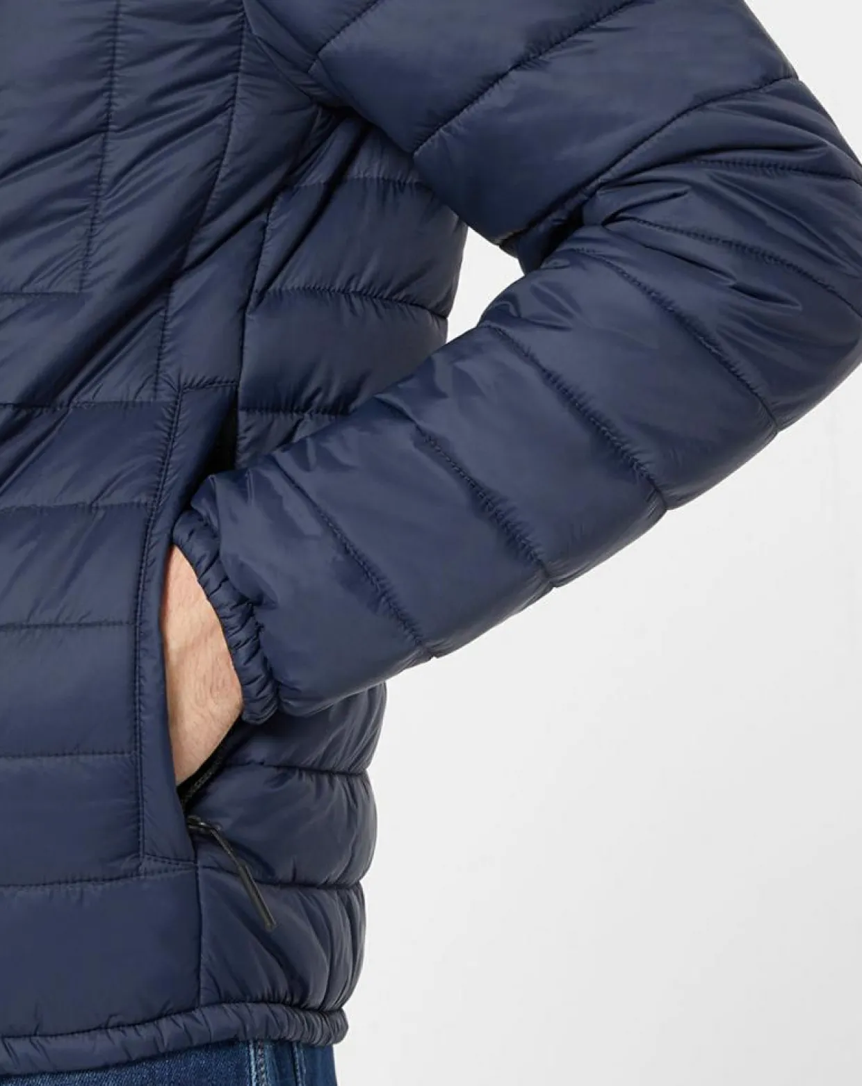 Homme Replay Vestes, Blousons^Blouson matelassé bleu marine