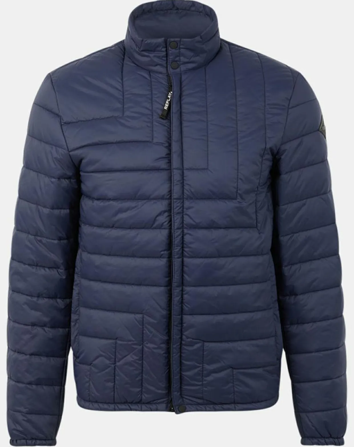 Homme Replay Vestes, Blousons^Blouson matelassé bleu marine