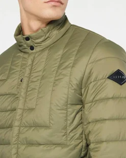 Blouson matelassé kaki-Replay Online