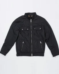 Blouson motard marine-MCS Online