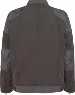 Blouson Motard Nylon marron/gris-Pepe Jeans New
