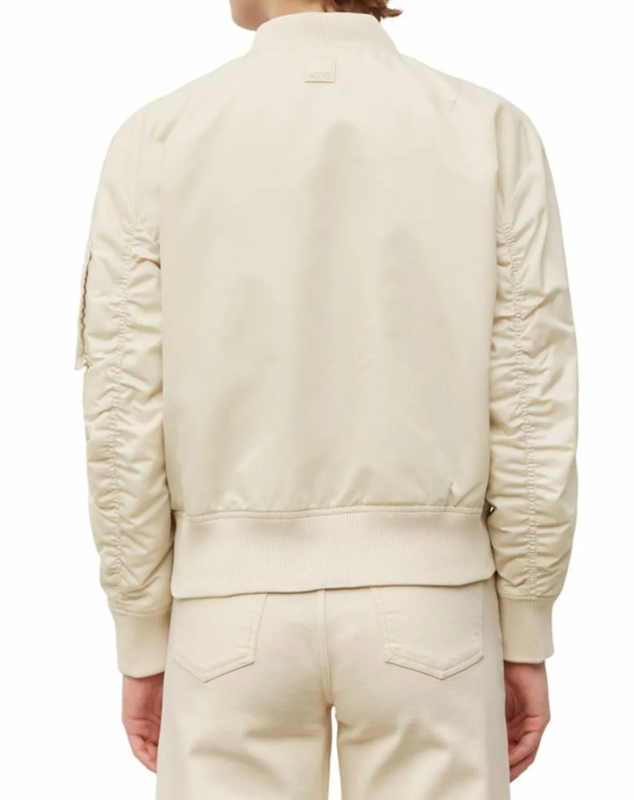 Femme Marc O'Polo Vestes, Blousons^Blouson Patch Logo beige