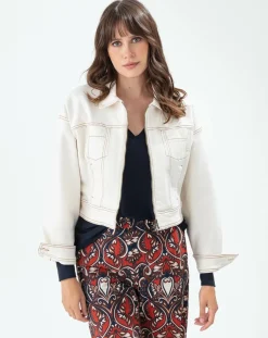 Blouson Penelope naturel/terracotta-Indies