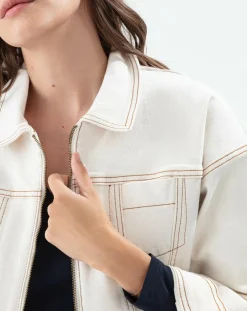 Blouson Penelope naturel/terracotta-Indies