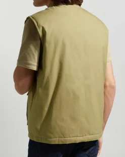 Blouson sans manches Pavest rev kaki clair-Galeries Lafayette New