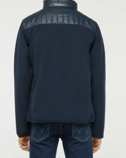 Homme Hackett London Vestes, Blousons^Blouson Soft Shell Aston Martin Racing bleu marine