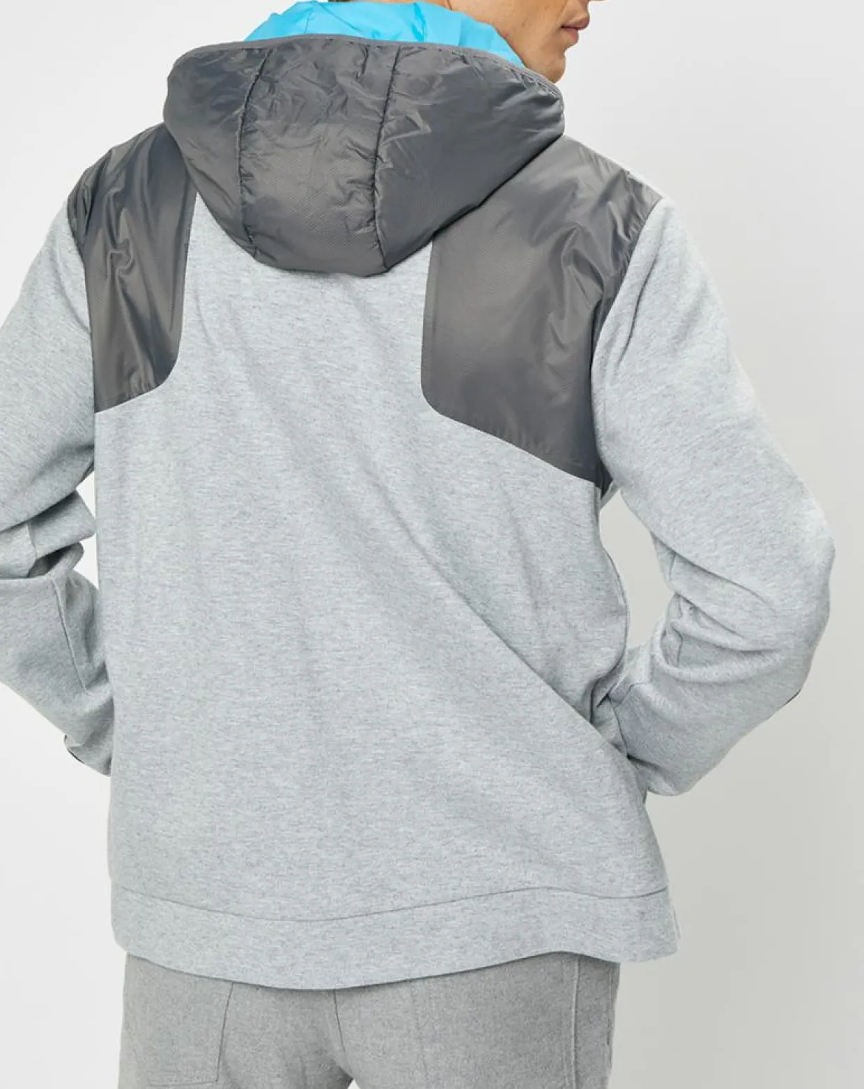 Blouson Sweat Hybride Aston Martin Racing gris-Hackett London New