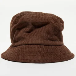 Homme Hartford Chapeaux^Bob en Velours côtelé dark marron