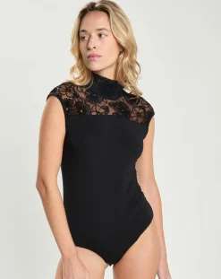 Femme Mare Lingerie, Nuit^Body dentelle noir