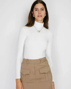 Body en Soie mélangée Judy naturel-Assuili Sale