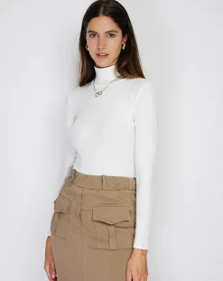 Body en Soie mélangée Judy naturel-Assuili Sale