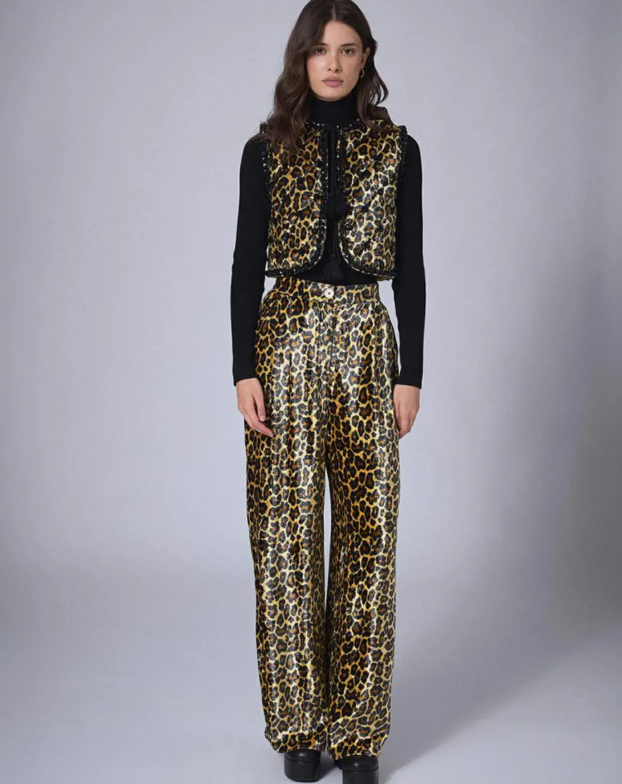 Femme Manoush Vestes, Blousons^Boléro en Velours Panther unique