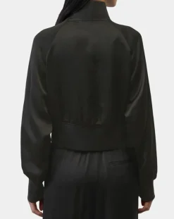 Femme Marc O'Polo Vestes, Blousons^Bomber Aviateur noir