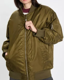 Bomber Padded kaki-Marc O'Polo Outlet