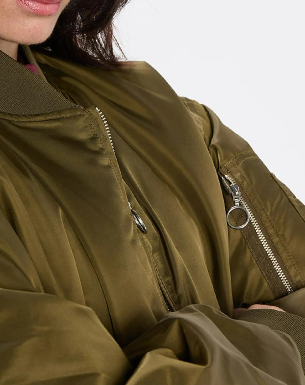 Bomber Padded kaki-Marc O'Polo Outlet
