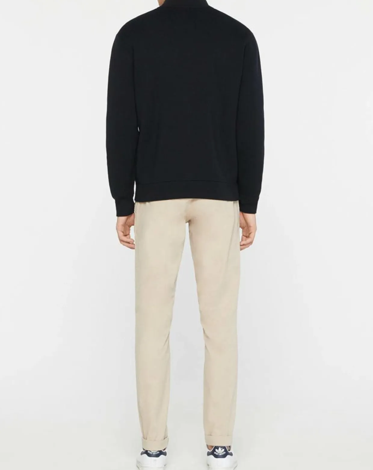 Bombers en nylon & maille bleu nuit-Hackett London Outlet
