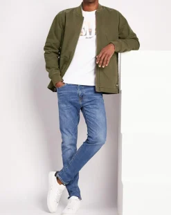 Homme Levi's® Vestes, Blousons^Bombers Hunters Point en Toile de coton verte