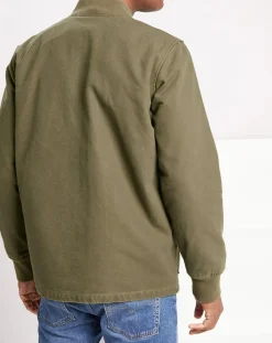 Homme Levi's® Vestes, Blousons^Bombers Hunters Point en Toile de coton verte