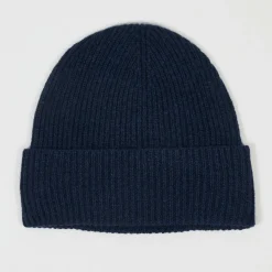Femme Cashmere Tribu Chapeaux, Bonnets^Bonnet 100% Cachemire Bonny Bleu marine