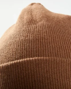 Bonnet en Laine & Coton marron-Marc O'Polo Hot
