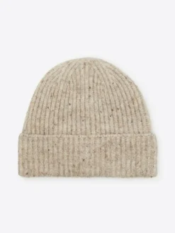 Bonnet faux-uni beige gris-Devred New