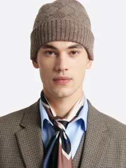 Homme Devred Chapeaux^Bonnet faux-uni taupe