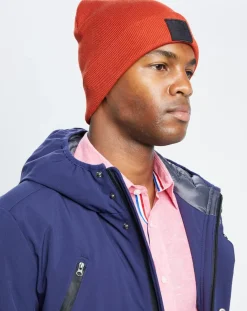 Homme North Sails Chapeaux^Bonnet uni orange