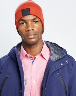 Homme North Sails Chapeaux^Bonnet uni orange