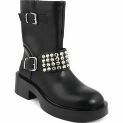 Boots Alix noires - Talon 5 cm-Lab78 Hot