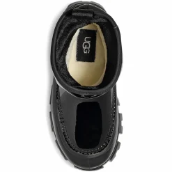 Boots Classic Brellah Mini doublés Laine noires-Ugg Online