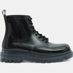 Boots Coturno noires-Melissa New