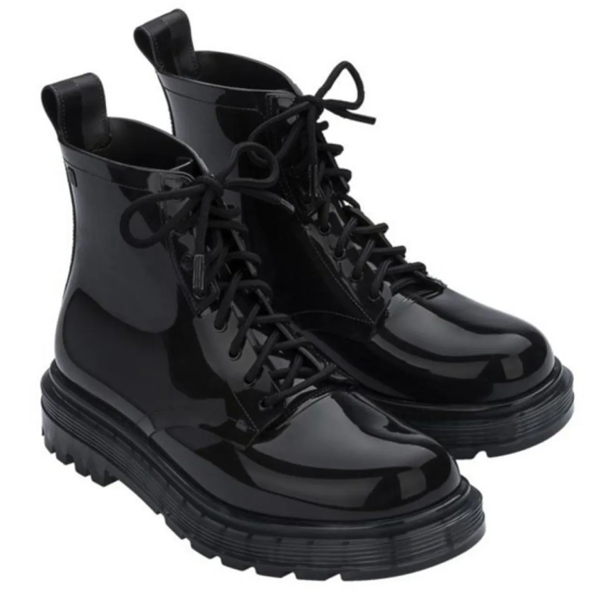 Boots Coturno noires-Melissa New