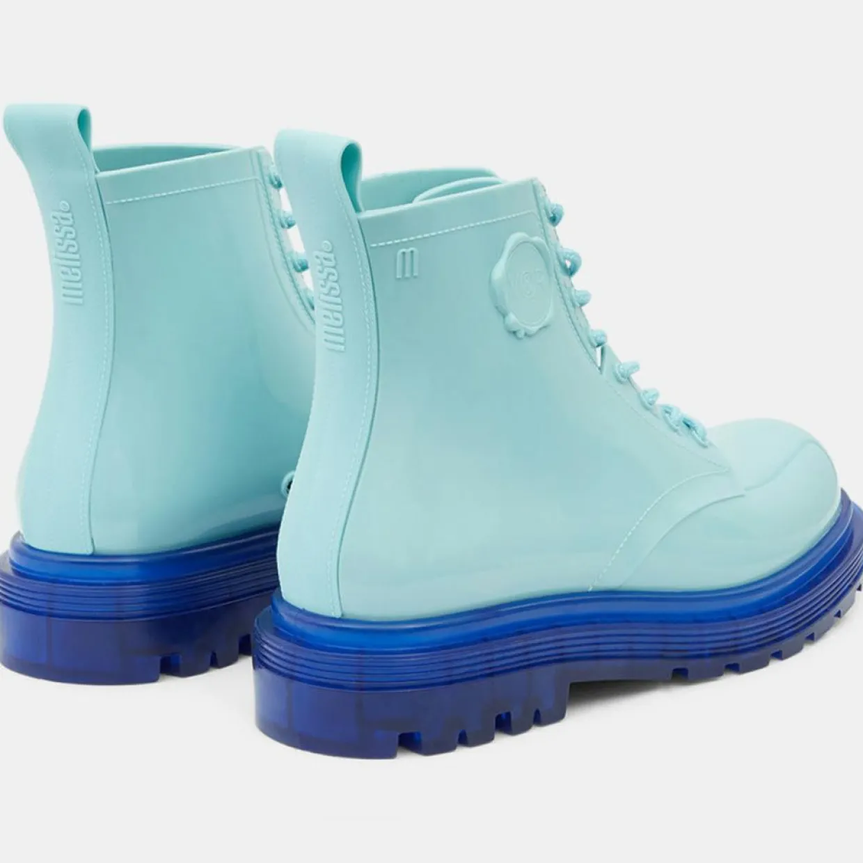 Femme Melissa Bottines^Boots Coturno Viktor & Rolf bleues
