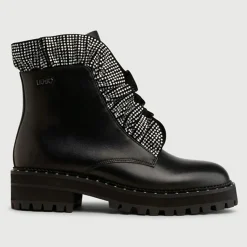 Femme Liu-Jo Bottines^Boots en Cuir Calfo noires