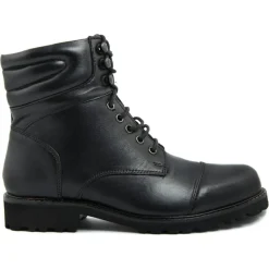 Boots en Cuir Cécile noires-Lab78 Best