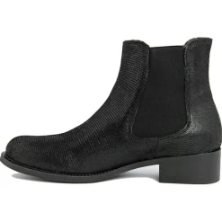 Femme Lab78 Bottines^Boots en Cuir Ella noires