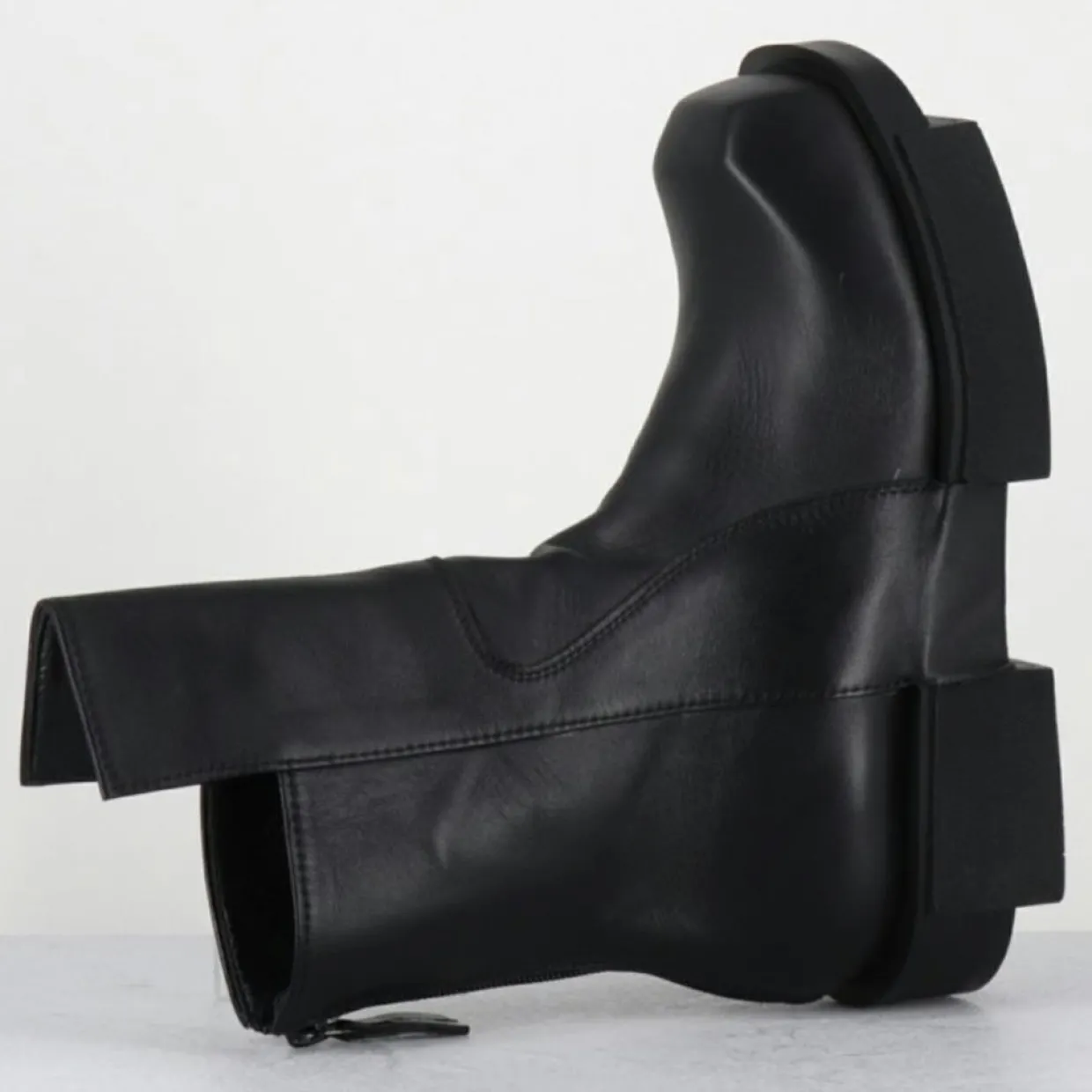 Boots en Cuir gura noires-SDM New