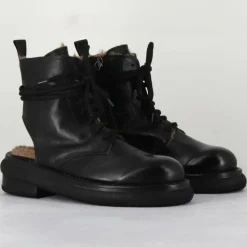 Femme Garrice Lab Bottines^Boots en Cuir Hug noires
