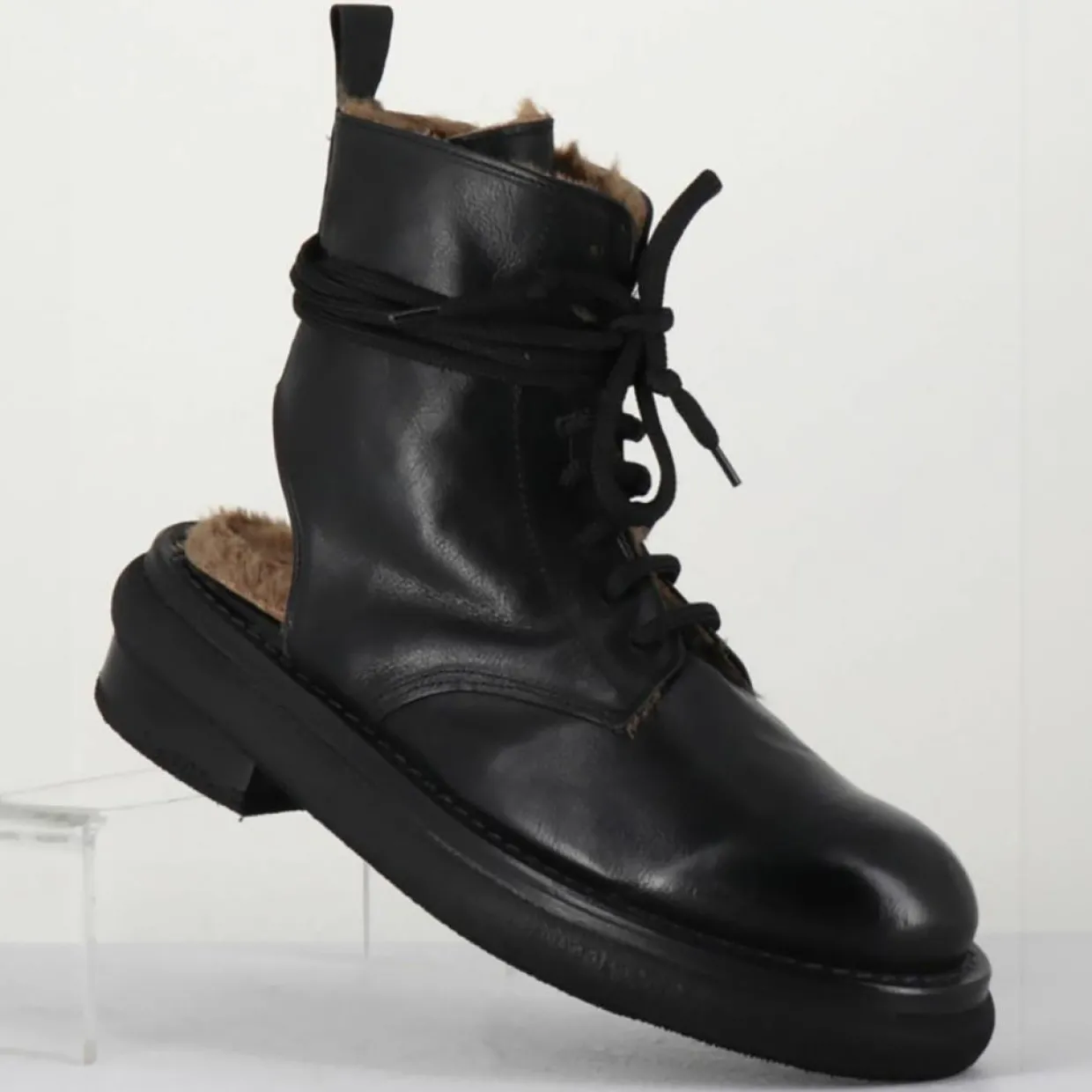 Femme Garrice Lab Bottines^Boots en Cuir Hug noires