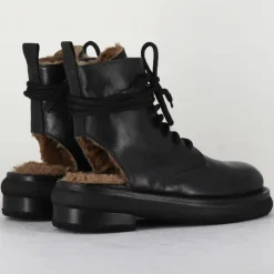 Femme Garrice Lab Bottines^Boots en Cuir Hug noires
