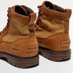 Homme Sorel Boots^Boots en Cuir imperméables Carson™Moc marron