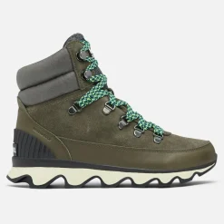 Boots en Cuir imperméables Kinetic™ Conquest vertes-Sorel Outlet