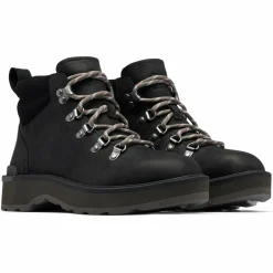 Femme Sorel Bottines^Boots en Cuir imperméables Hi-Line™ Hiker noires