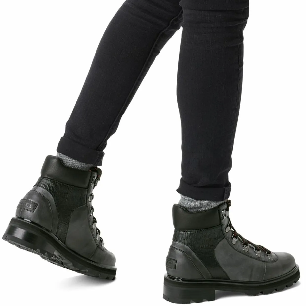 Boots en Cuir imperméables Lennox™ Hiker noires-Sorel Outlet