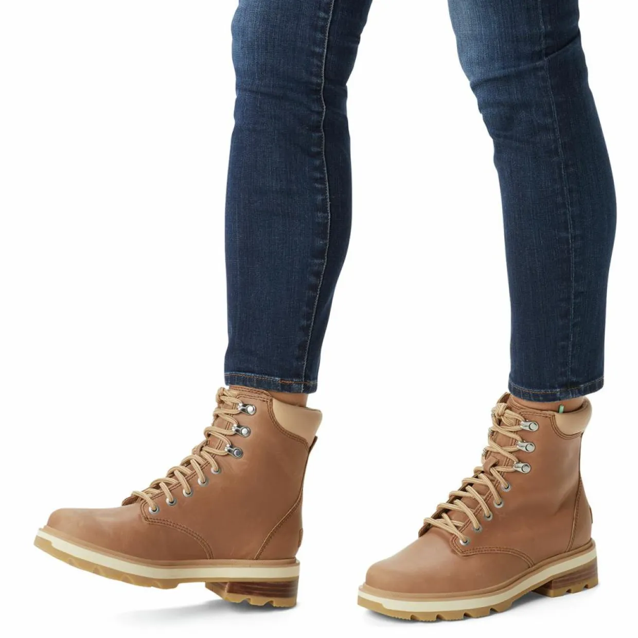 Boots en Cuir Lennox cognac-Sorel Discount