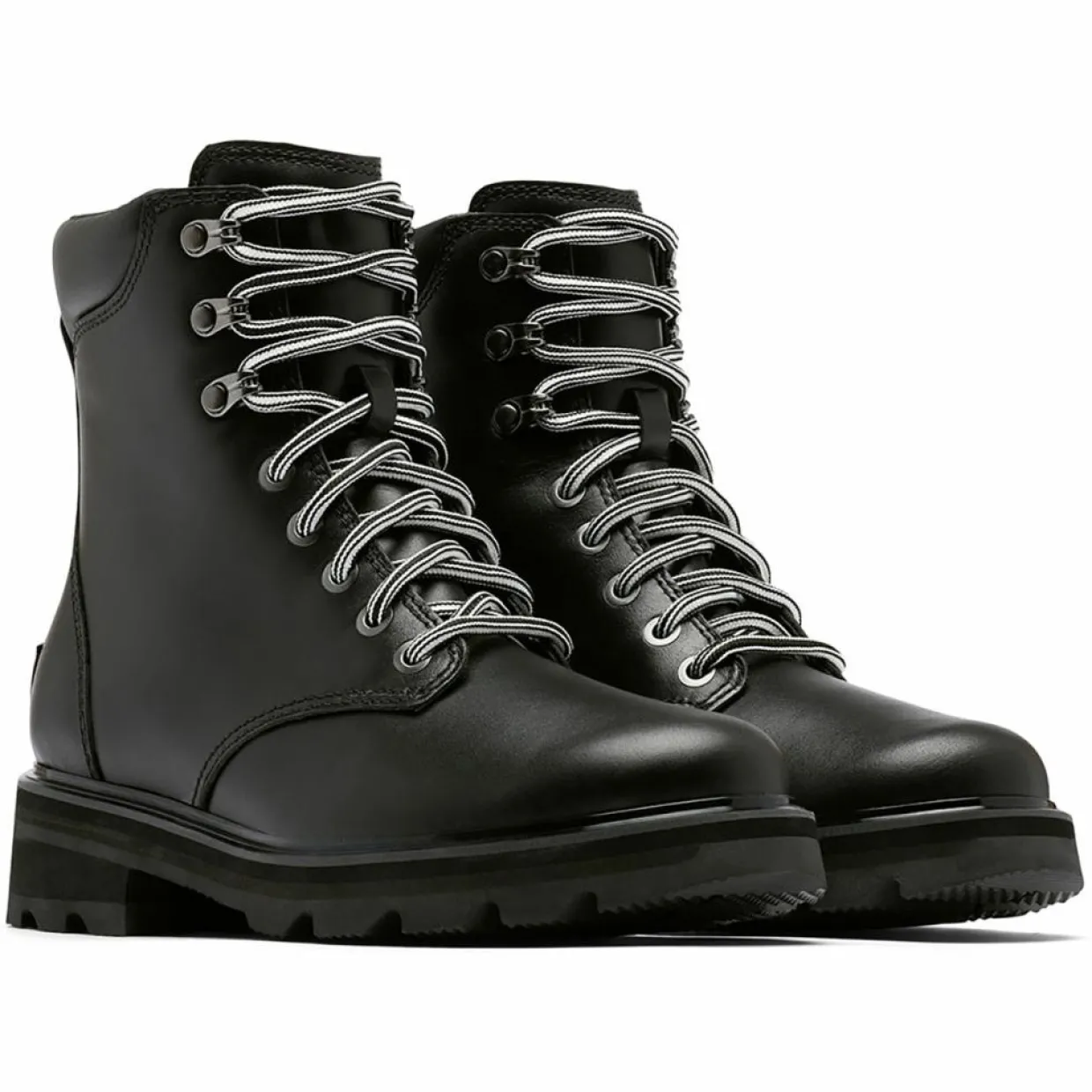 Femme Sorel Bottines^Boots en Cuir Lennox noires