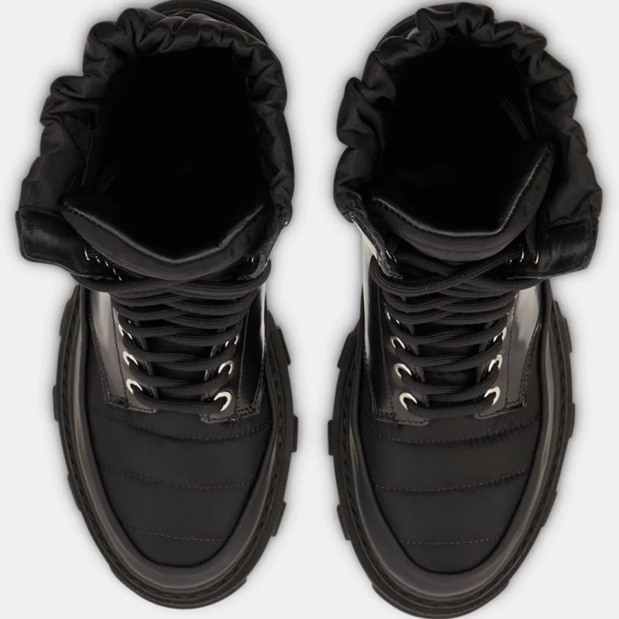 Boots en Cuir Netty noires-Ganni Outlet