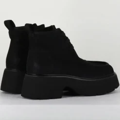 Femme Oa Non Fashion Bottines^Boots en Cuir noires - Talon 6 cm