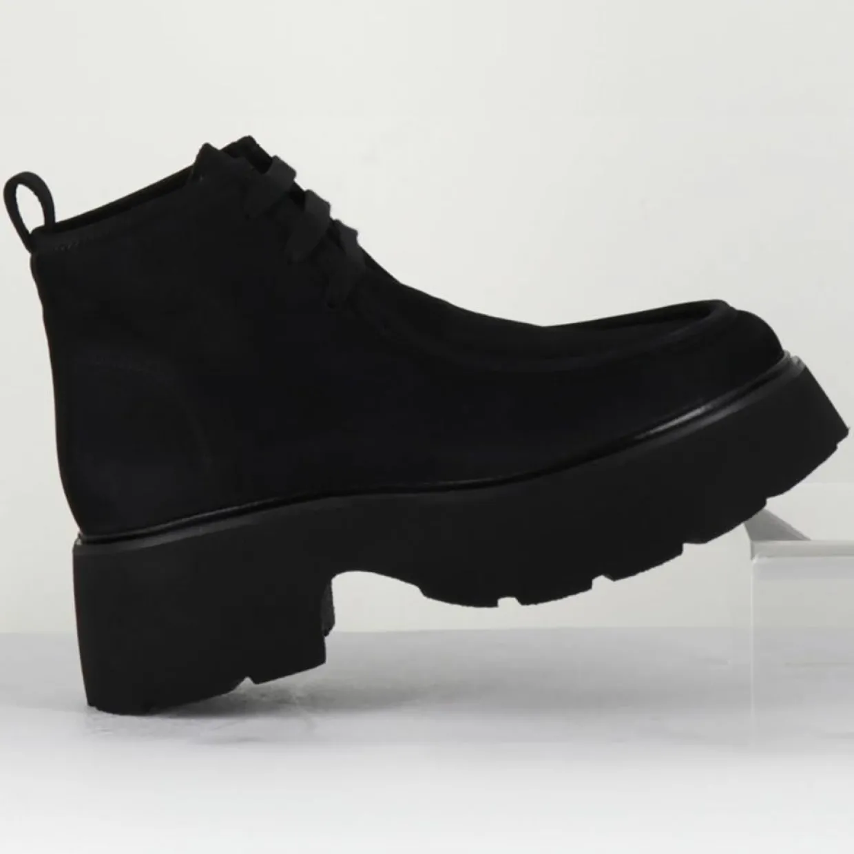 Femme Oa Non Fashion Bottines^Boots en Cuir noires - Talon 6 cm