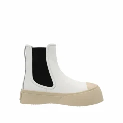 Boots en cuir Pablo blanches-Marni Best